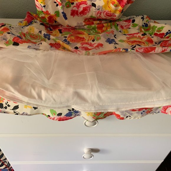 Betsey Johnson Floral Tea Dress - Picture 7 of 10